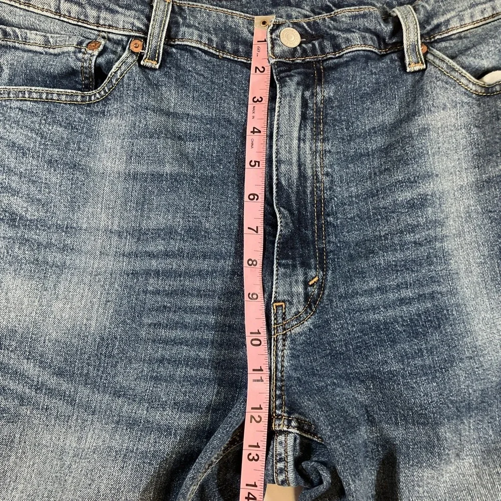 Levi's 541 Athletic Taper Jeans Men's 40x32 Blue Stretch Actual 30.5 Inseam